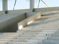 Beton-Tribüne VNG-Arean Halle Thumbnail