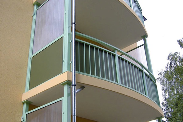 Balkone an Neubau in Aschersleben